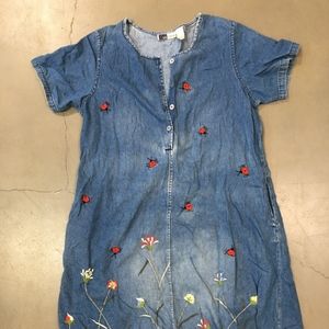 VINTAGE Denim Summer Dress